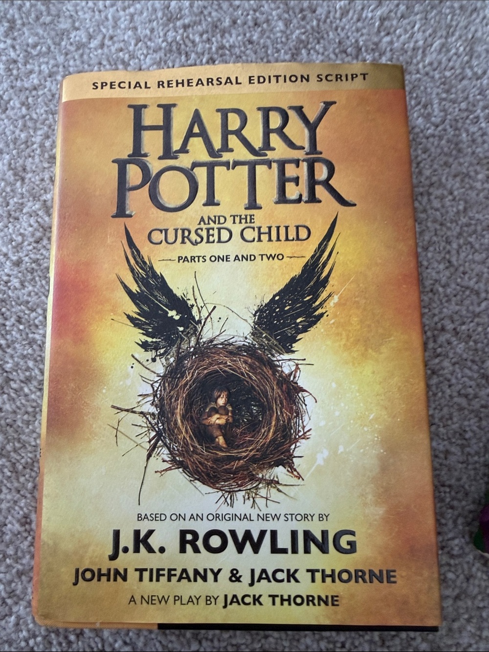 Harry Potter hardcover book